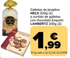 Mels/Lambertz - Galletas De Jengibre O Surtido De Galletas Con Chocolate