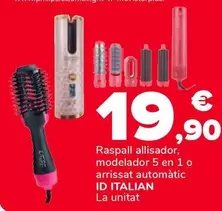 ID Italian - Raspall Allisador, Modelador 5 En 1 O Arrissat Automatic