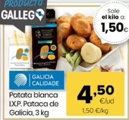 Patata Blanca I.X.P. Pataca De Galicia