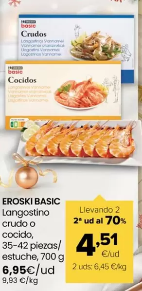 Eroski Basic - Langostino Crudo O Cocido