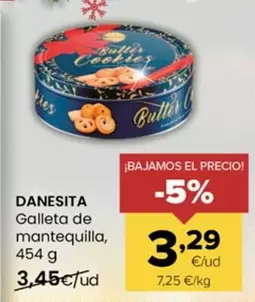 Danesita - Galleta De Mantequilla