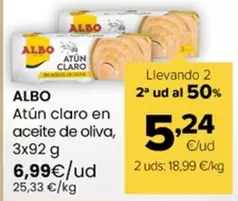 Albo - Atun Claro En Aceite De Oliva