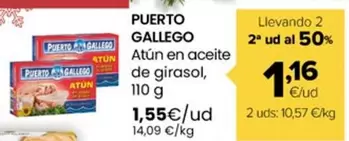 Puerto Gallego - Atún En Aceite De Girasol