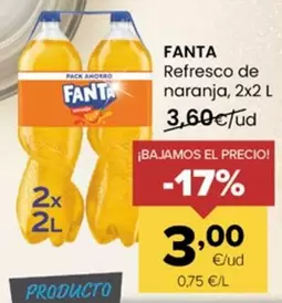 Fanta - Refresco De Naranja