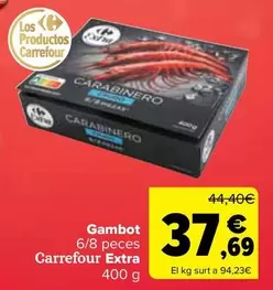 Carrefour Extra - Carabinero 6/8 Piezas