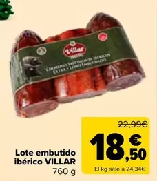 Villar - Lote Embutido Ibérico