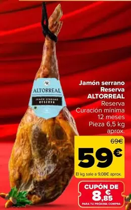 Altorreal - Jamón Serrano Reserva