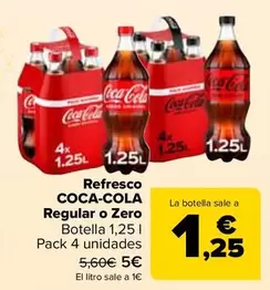 Coca-cola - Refresco Regular O Zero