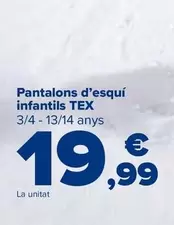 Tex - Pantalón Esquí Infantil