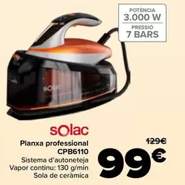 Solac - Centro De Planchado CPB6110