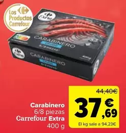 Carrefour Extra - Carabinero 6/8 Piezas