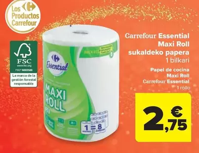 carrefour - Maxi Roll Sukaldeko Papera