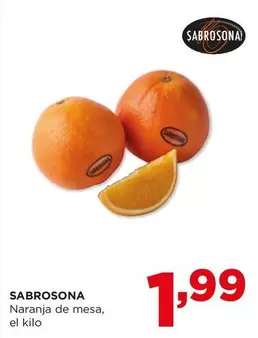 Sabrosona - Naranja De Mesa