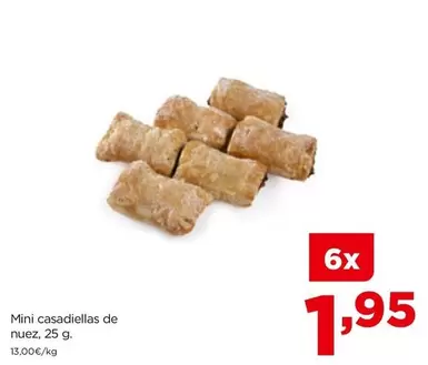 Mini Casadiellas De Nuez