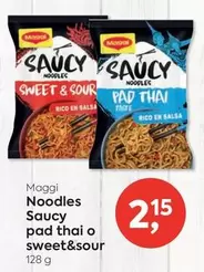 Maggi - Noodles Saucy Pad Thai O Sweet&sour