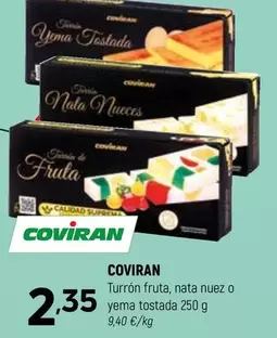coviran - Turron Fruta