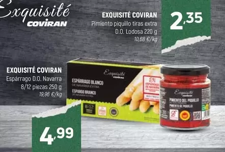 coviran - Pimienta Piquillo Tiras Extra D.o. Lodosa