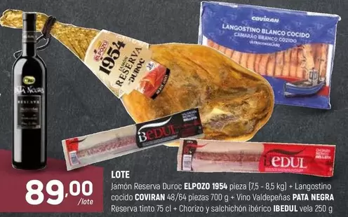 elpozo - Jamon Reserva Duroc 1954 Piezas
