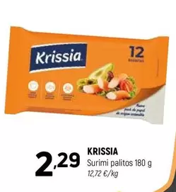 Krissia - Surimi Palitos