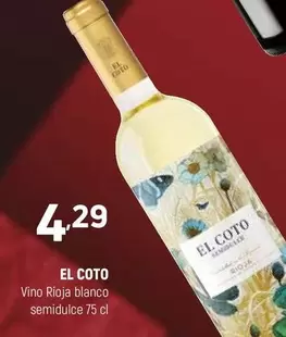 El Coto - Vino Rioja Blanco Semidulce