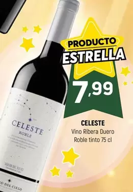 Celeste - Vino Ribera Duero Roble Tinto