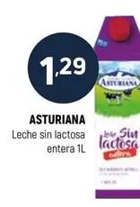 La Asturiana - Leche Sin Lactosa Entera