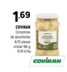 coviran - Corazones De Alcachofas 8/12 Piezas Cristal
