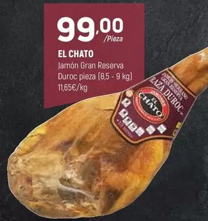 el chato - Jamon Gran Reserva Duroc Pieza