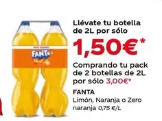 fanta - Limón, Naranja O Zero Naranja