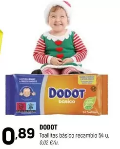Dodot - Toallitas Basico Recambio