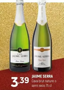 Jaume Serra - Cava Brut Nature O Semi Seco