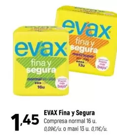 Evax - Fina Y Segura