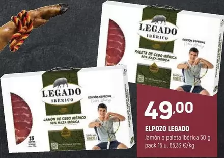 Legado ElPozo - Jamon O Paleta Iberica