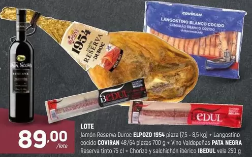 elpozo - Jamon Reserva Duroc 1954 Piezas