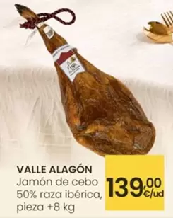 Valle Alagón - Jamón De Cebo 50% Raza Ibérica