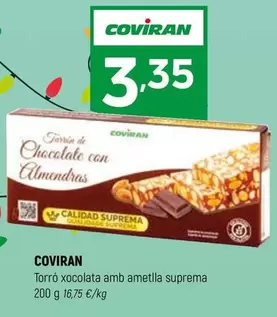 coviran - Torró Xocolata Amb Ametlla Suprema