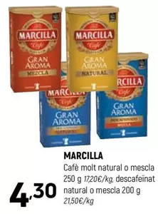 Marcilla - Cafe Molt Natural O Mescla