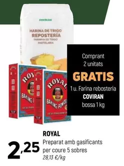 Royal - Preparat Amb Gasificants Per Coure 5 Sobres