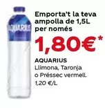 Aquarius - Llimona, Taronja O Pressec Vermell.