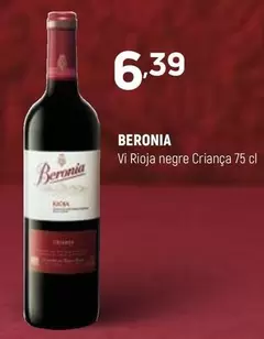 Beronia - Vi Rioja Negre Crianca