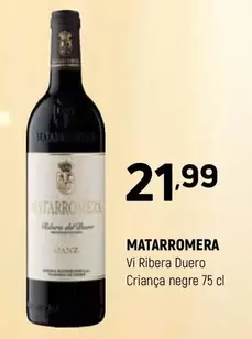 Matarromera - Vi Ribera Duero Criança Negre