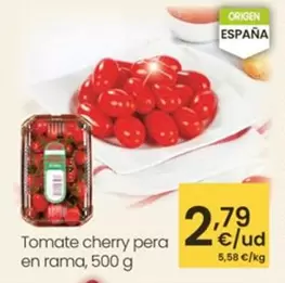 Tomate Cherry Pera En Rama