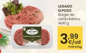 Legado ElPozo - Burger De Cerdo Iberico