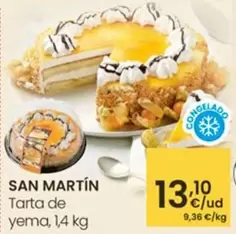 San Martin - Tarta De Yema, 1,4 Kg