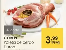 Coren - Paleta De Cerdo Duroc