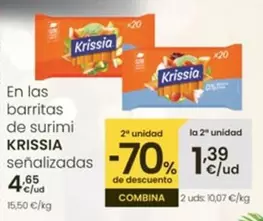 Krissia - En Las Barritas De Surimi