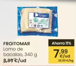 Froitomar - Lomo De Bacalao, 340 G