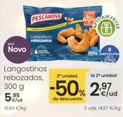 Pescanova - Langostinos Rebozados, 300 G