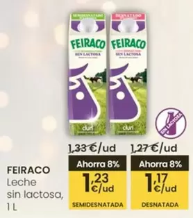 Feiraco - Leche Sin Lactosa