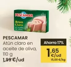Pescamar - Atun Claro En Aceite De Oliva